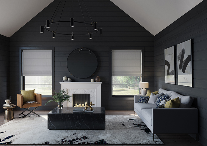 Soho, Steel - Roman Blind - Image 8